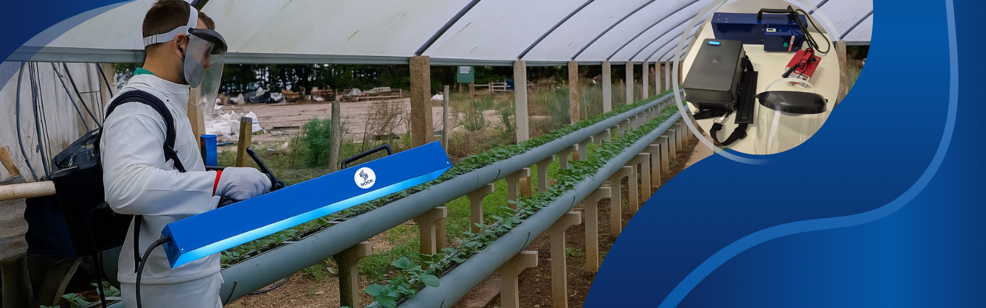 Prevenção contra doenças na agricultura por meio da tecnologia UV-C